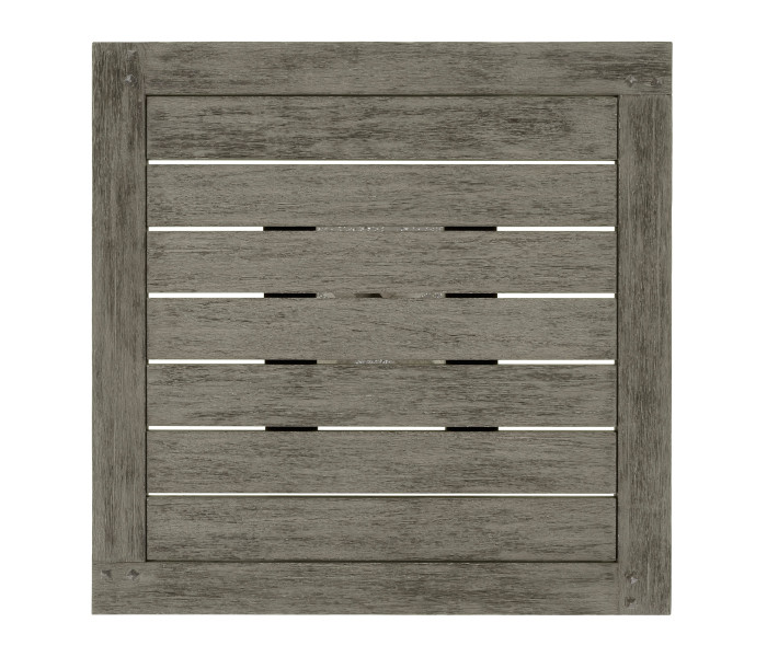 Square Grey Bar Table With A Terrazzo Base 26