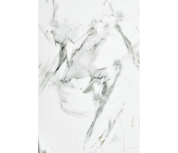 Large Square Faux White & Grey Marble Planter