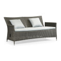 Panama Rattan Two-Seat Sofa with Reclining Back