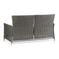 Panama Rattan Two-Seat Sofa with Reclining Back